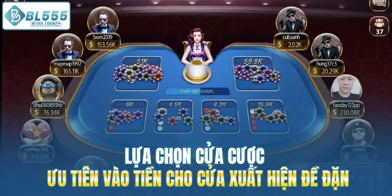 lựa chọn cửa cược ưu tiên