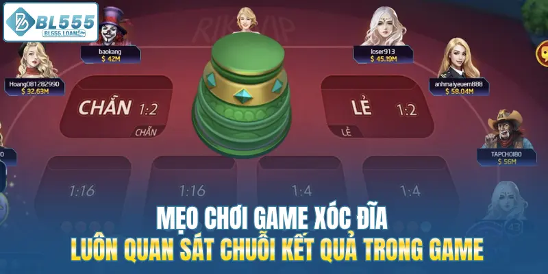 mẹo chơi game xóc đĩa